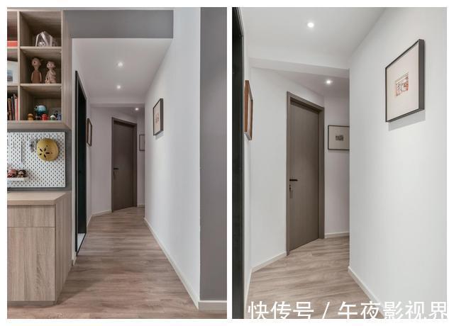改造|85㎡两居改造,“去客厅化”、“斜走廊”设计很实用,快跟着学!