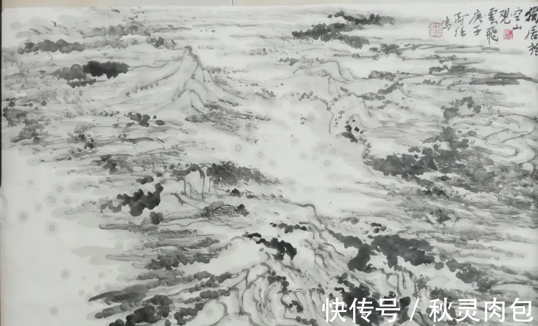 黄宾虹！水墨诗意——任海荣山水画艺术品鉴