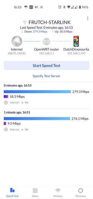 荷兰 SpaceX已经在荷兰提供Starlink互联网服务，下载速度276Mbps