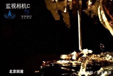 可可爱爱!月球上亮出五星红旗,起飞回家