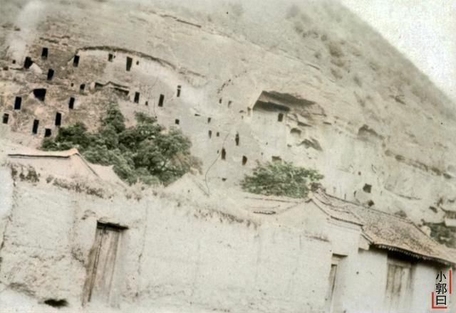 1932年镜头中的陕西：永寿的热闹集市，长武的落魄洞窟寺院