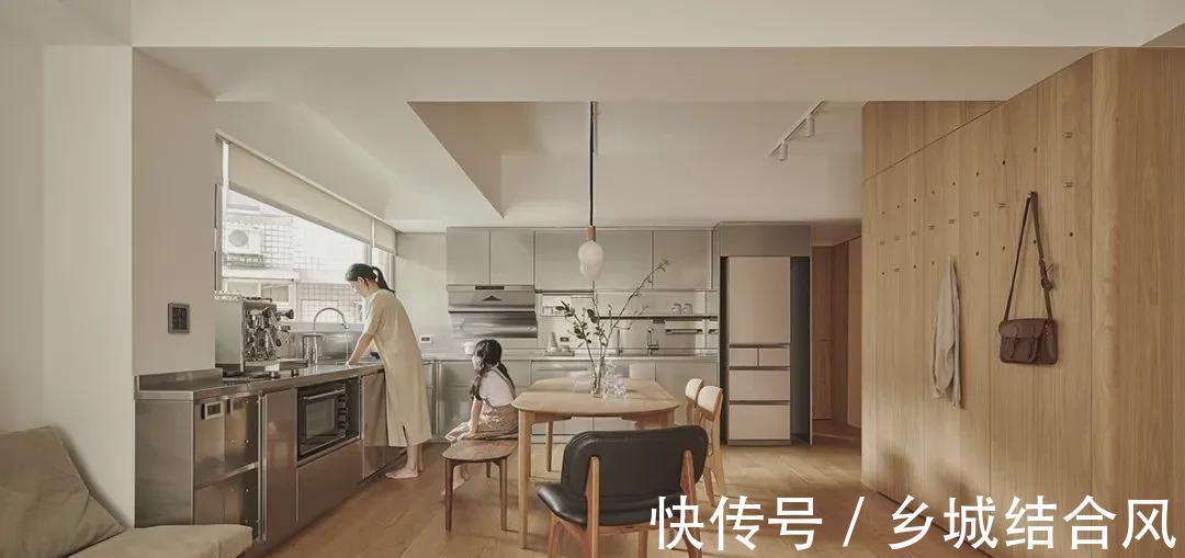 齐家云云|装过不少原木风，但见过最舒适的还是他家，120㎡五口之家，实用