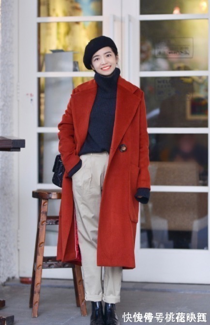 大长腿 秋冬还是穿“大衣”最高级,搭配毛衣、牛仔裤、半身裙时髦又气质