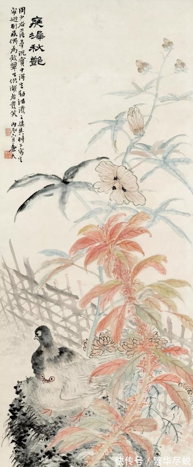 造诣#清代全能画家陆恢,作品之美,刷新你对绘画的认知!