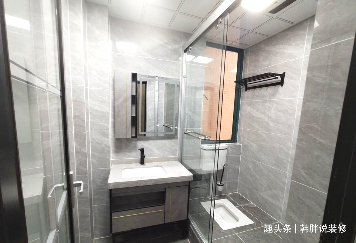 瓷砖|晒晒正在通风的90㎡新房，全屋贴瓷砖，清新大气家人都很喜欢