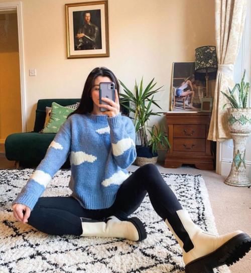 毛衣当季的时刻，用5个方式营造时髦感，穿得洋气又精致