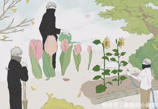 日常生活|咒术回战:画师绘制狗卷前辈的日常生活,如果有这样的番外太棒了