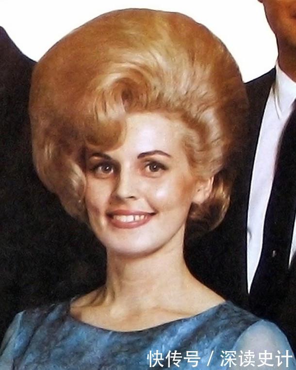 发型|一头秀发弄成这个了样子60年代国外的流行发型