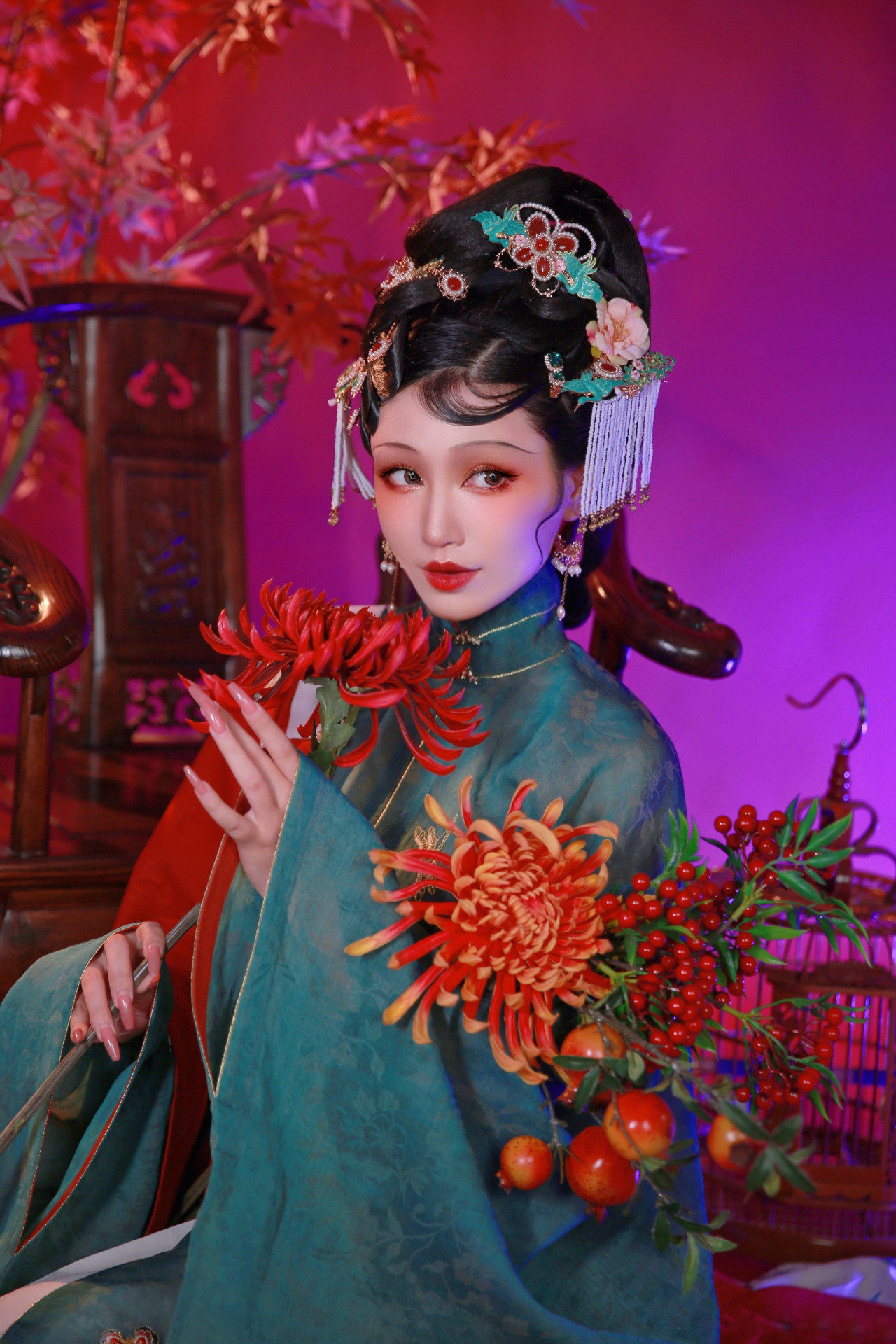 汉服|汉服私影，画中人非眼前人