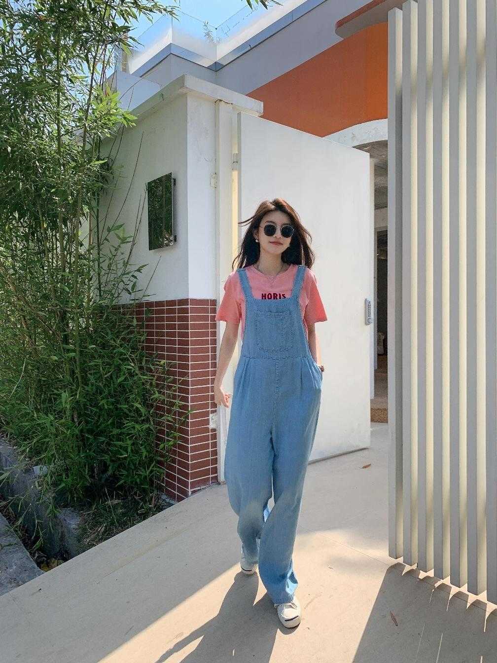 稚嫩|背带裤是年轻的代表,原来30+还可以这样穿,青春洋气