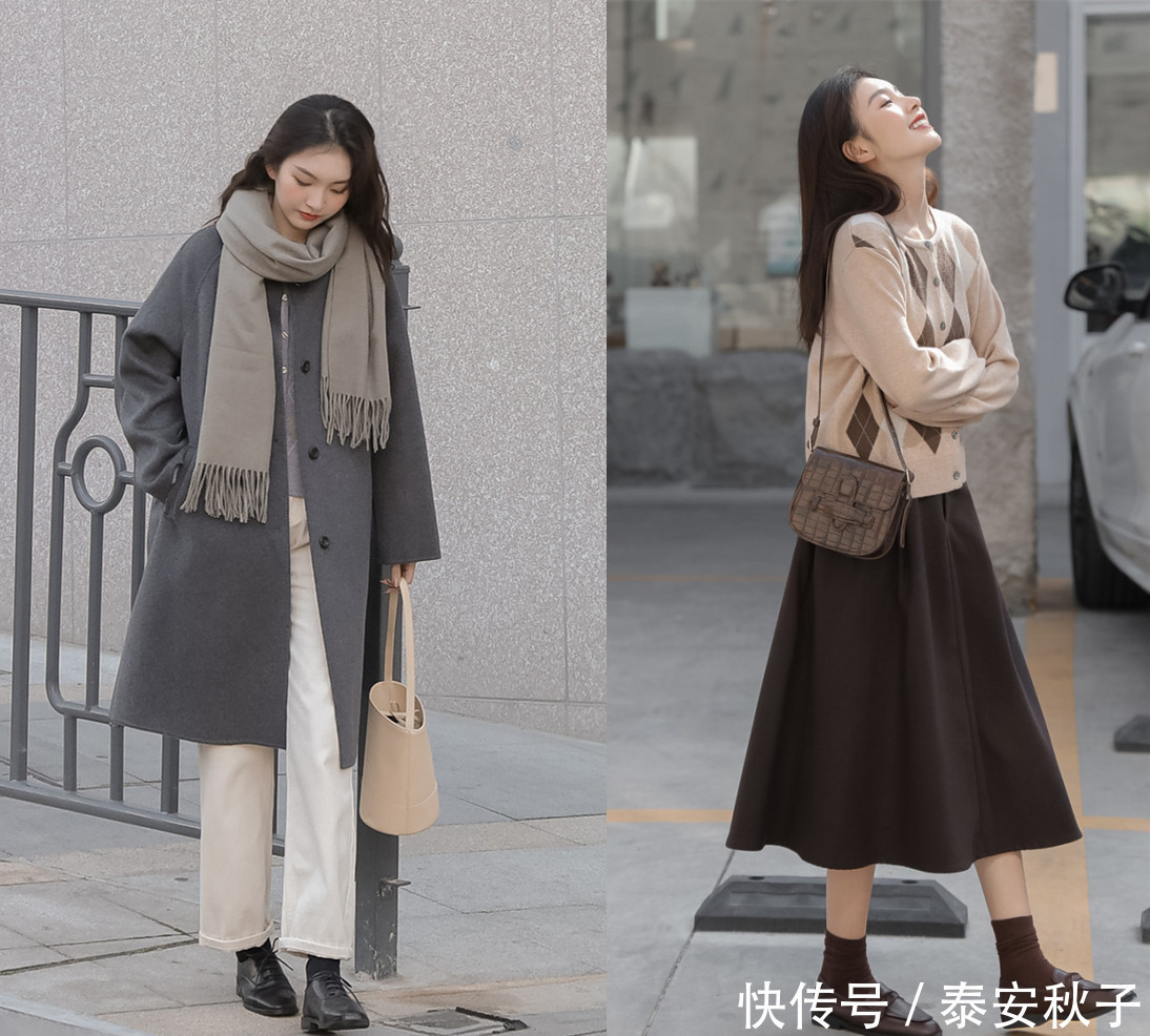 2021年入春:流行“奶奶衫+裙/裤子”、时髦炸!