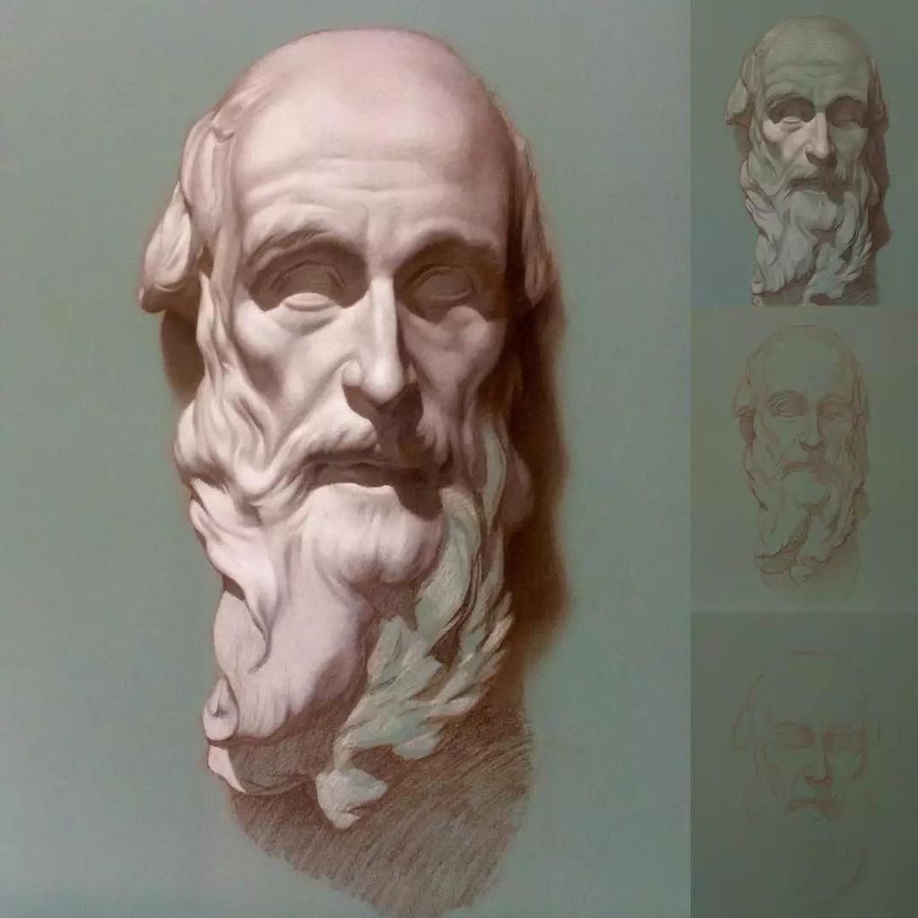 三庭五眼&学画画这么久了,结构还不会,戳这里,一定让你少走很多弯路