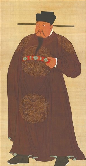 朱元璋被画成猪腰子脸丑化还是官定?