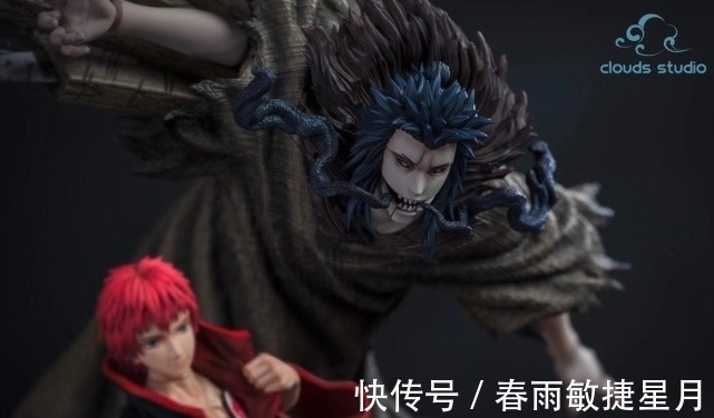 迪达拉|火影晓组织的手办,蝎的傀儡突破次元壁,迪达拉手臂伤疤逼真