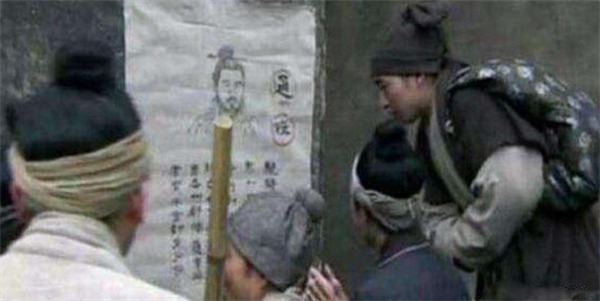 通缉令上的画像那么简陋,真能抓到盗贼看最后那句话,插翅难逃