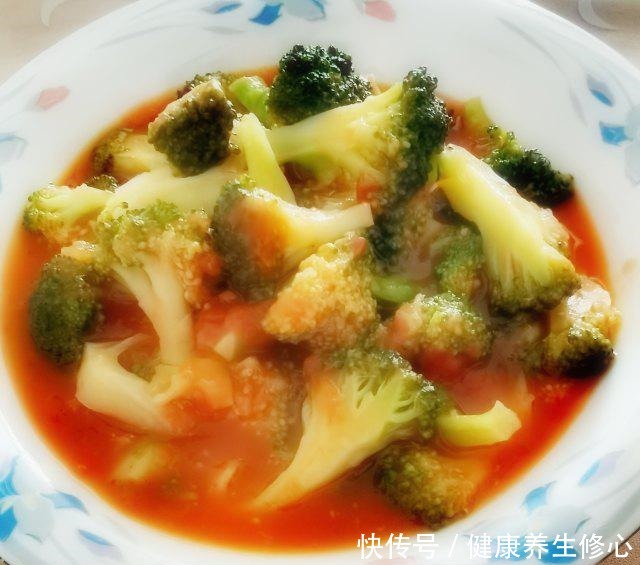 糖醋西兰花,每一口都饱含着浓郁的酸酸甜甜的味道!