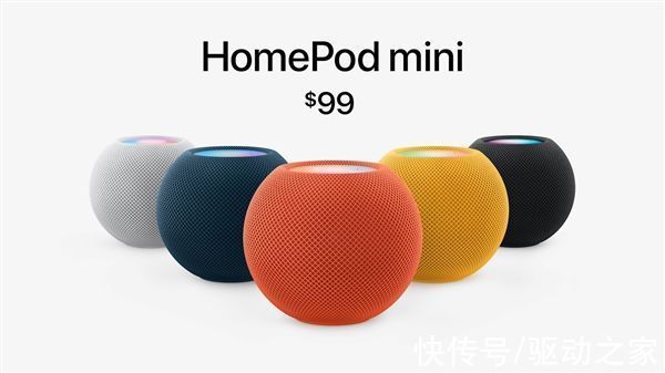 仙人球|HomPod mini增加新配色：多彩的“仙人球”