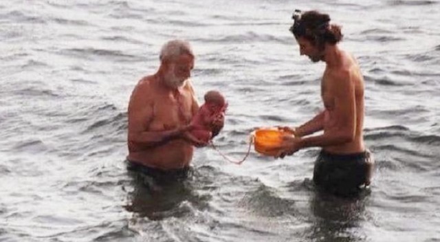 战斗民族|产妇游泳时顺便生了个娃,淡定上岸,网友:不愧是战斗民族