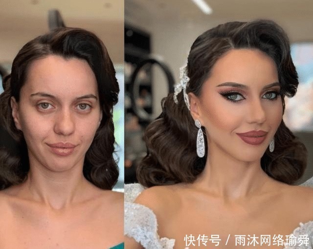 欧美妆才是真的“邪术”吧？化妆前后对比，大妈变迪士尼公主！