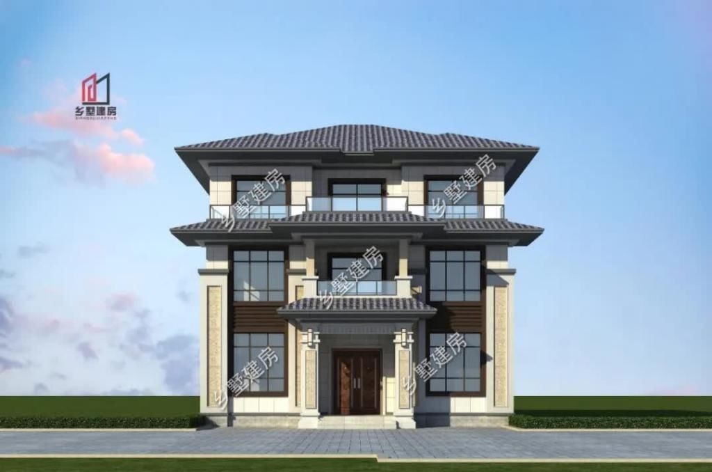 卧室内|三层新品中式,结合现代设计,建造一栋,您绝对不后悔