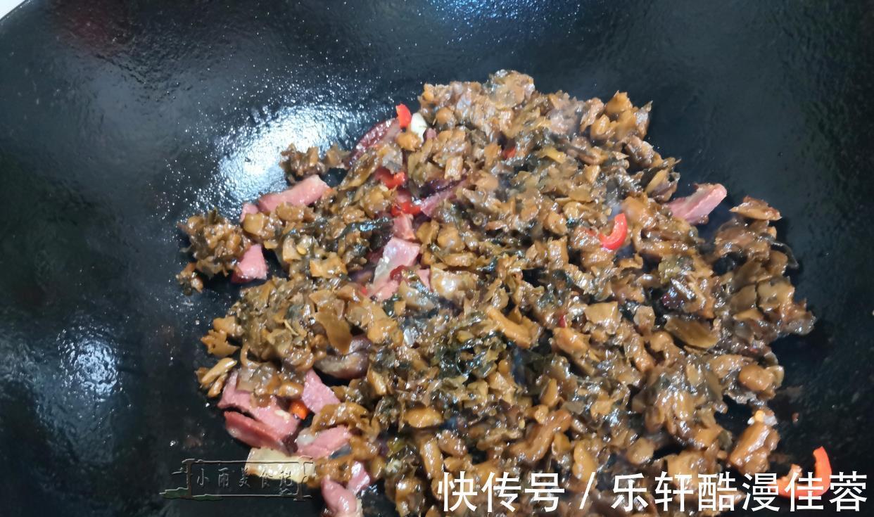 外婆菜|它俩是湖南特色美食，两种食材一起炒，那味道绝了，真的好下饭！