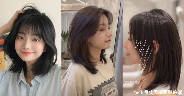 欧腻|长发妹也会爱的短发造型!2020年韩系俏皮‘桃花剪’中短发推荐