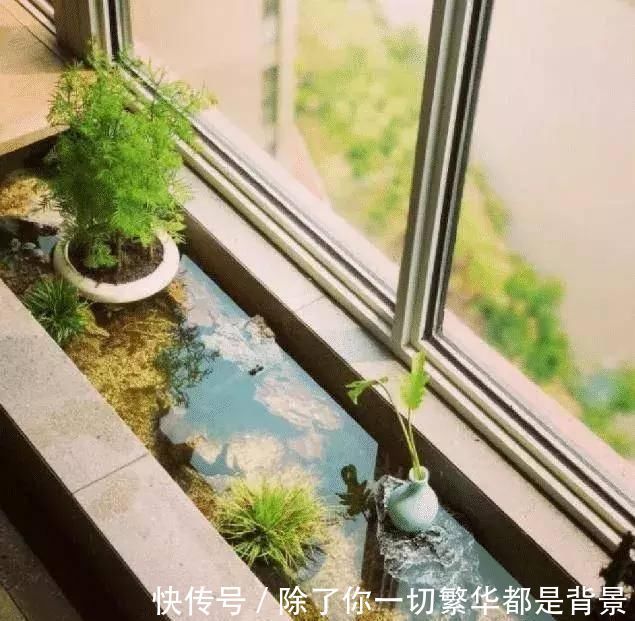 窗台|老公把阳台窗台“加宽”40cm，邻居不解，完工后羡慕极了晒晒