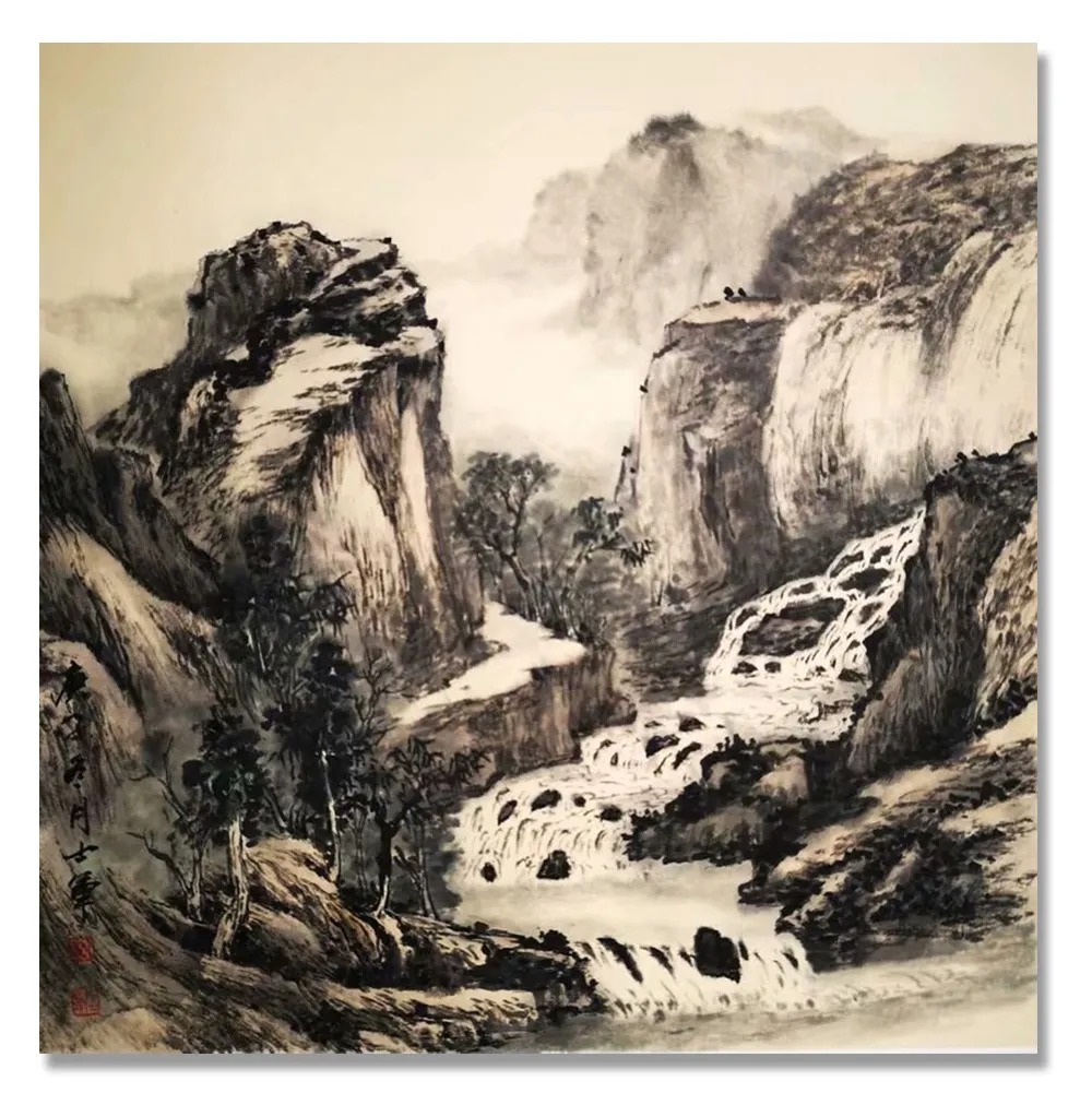 邀请展|「李士军」｜丹青追梦 水墨本色-中国当代书画名家个人云展览