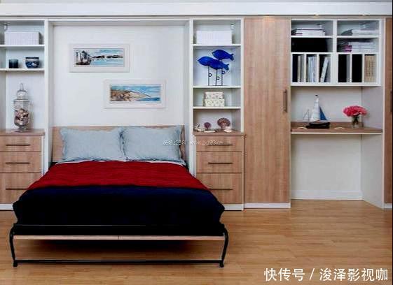 空间|小户型卧室放大床拥挤，设计“墙上床”吧，感觉卧室大一倍