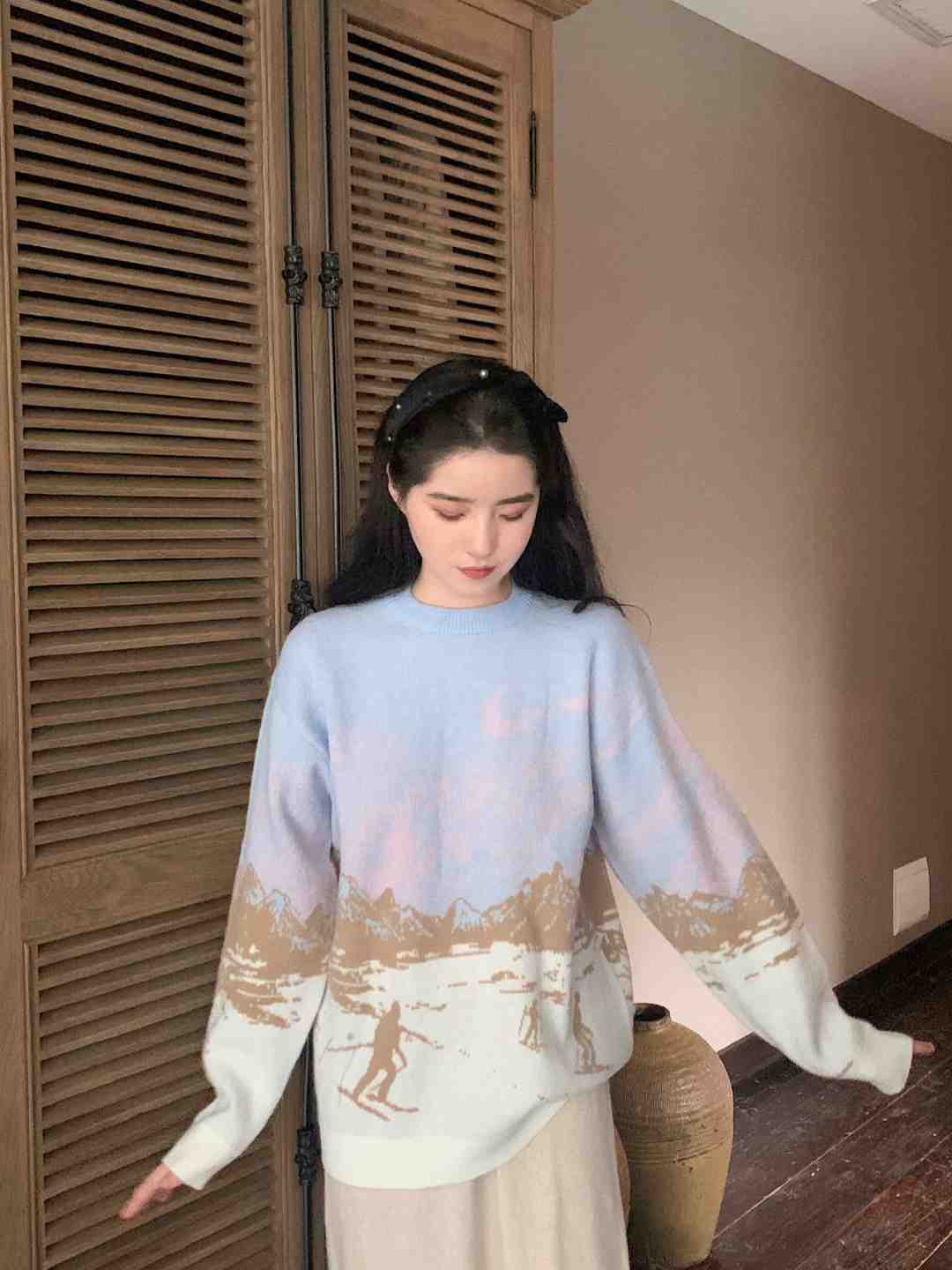 套头毛衣|有了套头毛衣,这个冬季的内搭就妥了,学会这几套穿搭就够了!