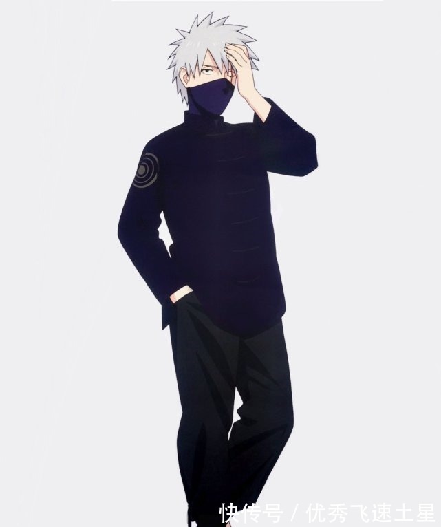 雏田|当火影忍者换上中国风,佐助的腰抢镜,鹿丸一身绿