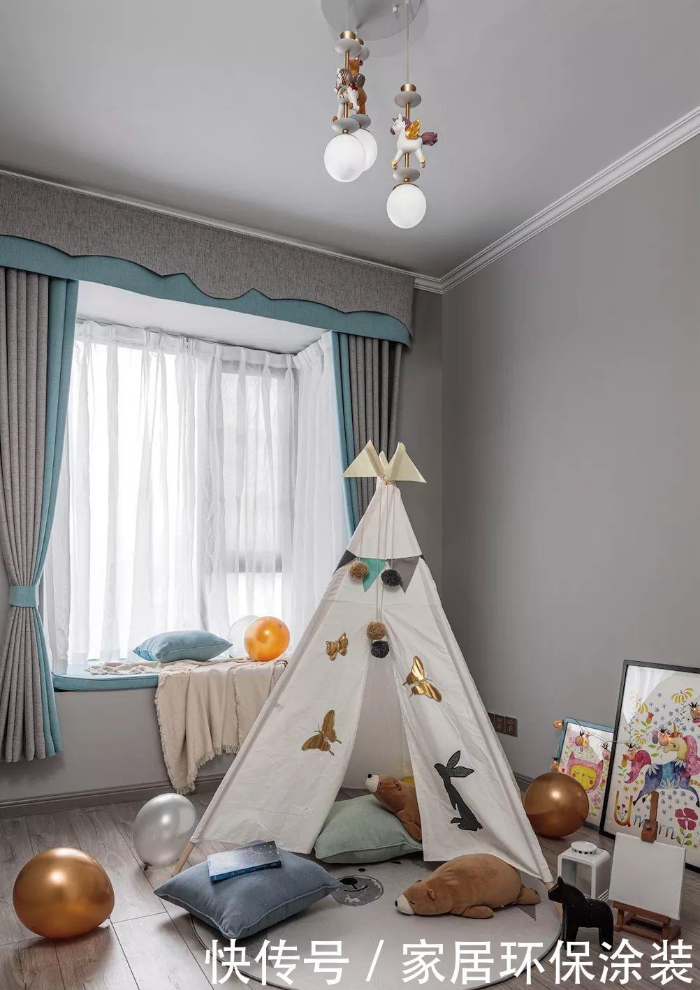 细节处|她家128㎡轻奢美式风,优雅大气,一不小心美成为了样板间!