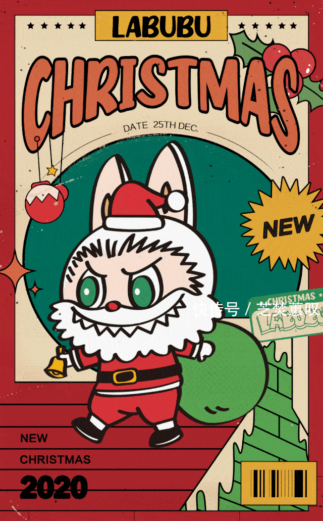 圣诞|温暖入冬,与LABUBU一起过圣诞!