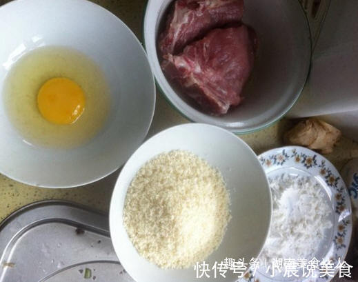 教你炸猪排,方法简单,15分钟上桌,外脆里嫩,宝宝吃完还想吃