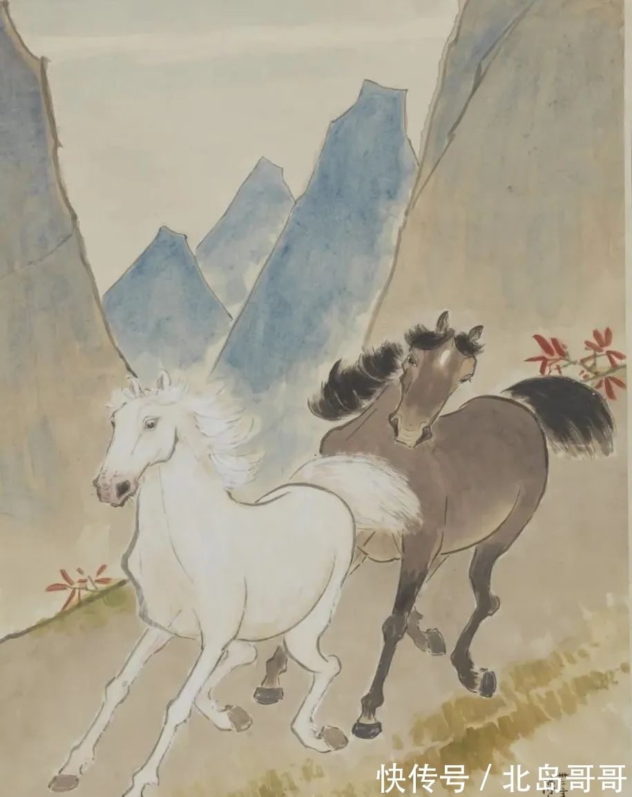 绘画@“中国美术馆‘典藏活化’系列展:只信仙都有此奇——陈树人绘画作品展”在中国美术馆