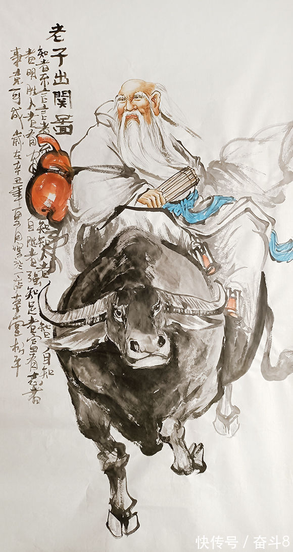 高古游丝描|画家张松平 墨笔丹青 神来之笔