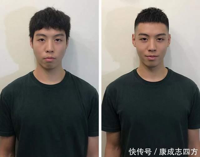 短发|男生剪对发型很重要,试试清爽的短发,剪完比刘海发型帅多了