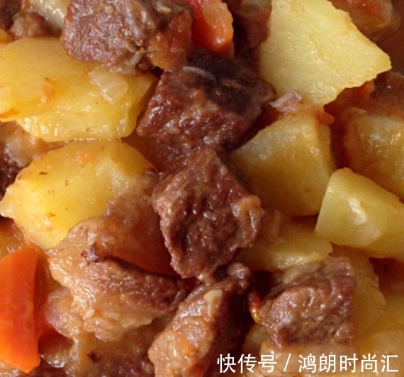 土豆炖牛肉|强烈推荐一款,润肠通便、呵护肌肤、保养容颜,营养美味的大众菜