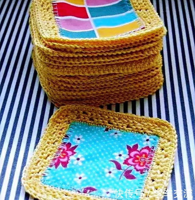 床单破了不要扔,用毛线简单的改造下,效果很漂亮!