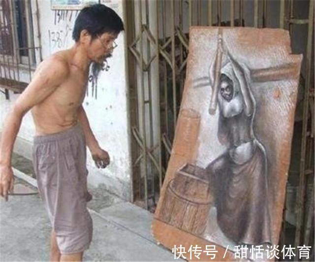 王洛宾!“疯子画家”:沉迷绘画40年,画到妻离子散,专家:没资格进美协