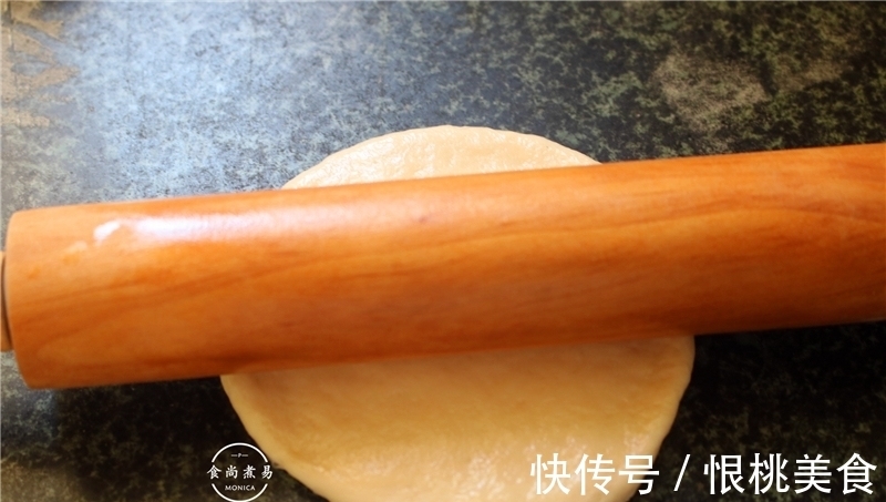 面包|发面饼新做法,低糖又简单,暄软蓬松有嚼劲,比面包还好吃