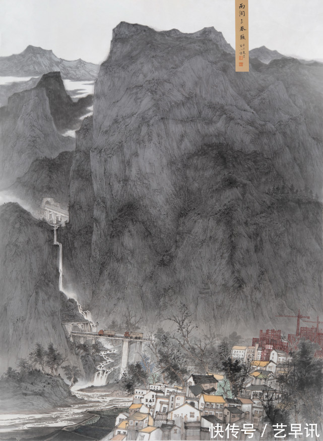 中国画#张敏:时光不负追梦人—读·丑百川的画