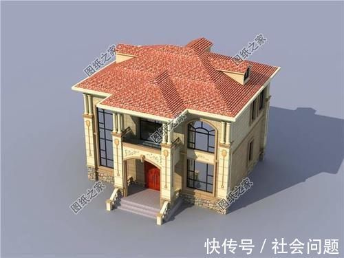 阳台|农村20万二层楼房设计图，这么好的楼房别错过了，要不有的后悔