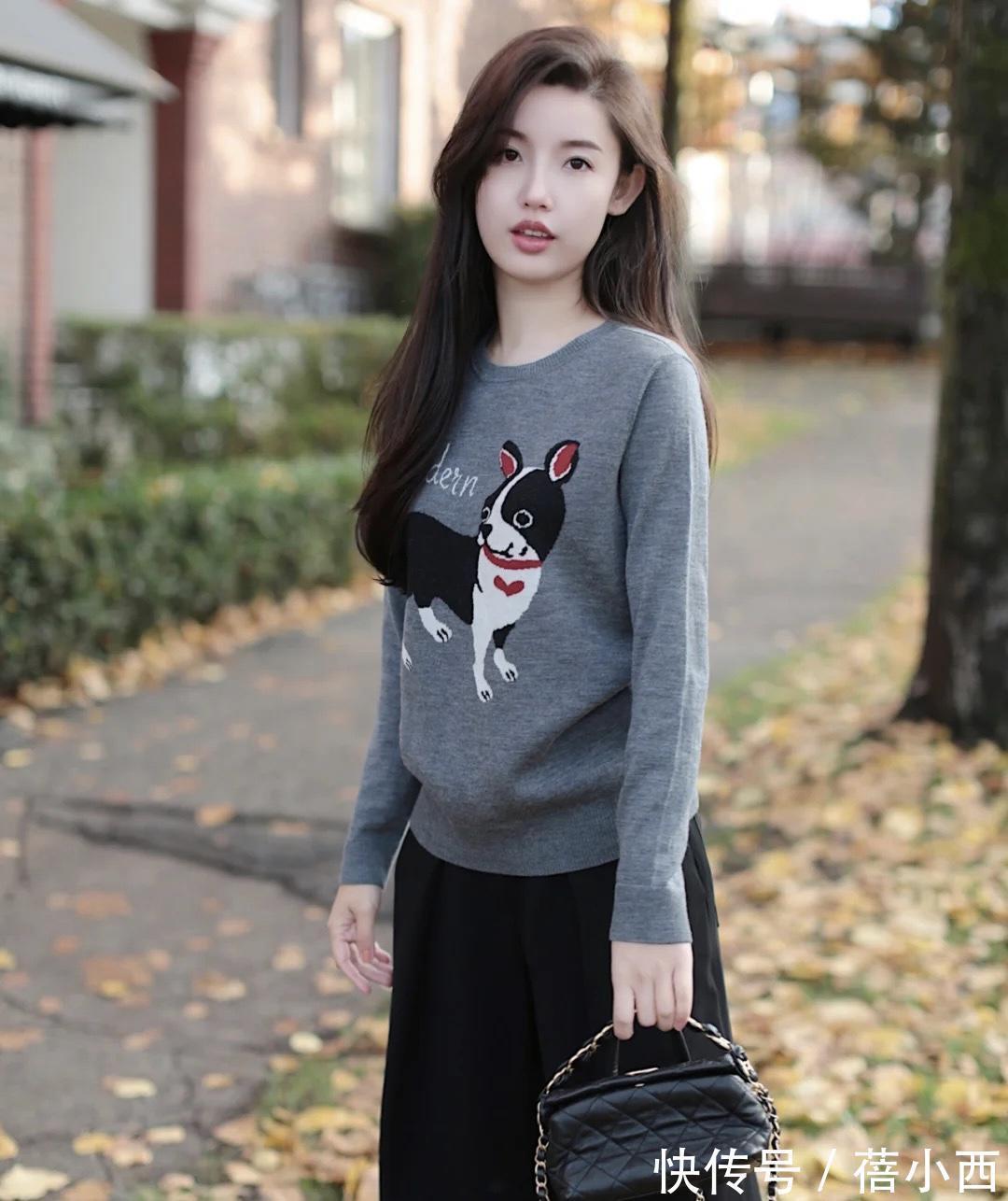 秋冬 秋冬建议多穿“针织衫”,搭配直筒裤显气质,搭配半身裙高级优雅