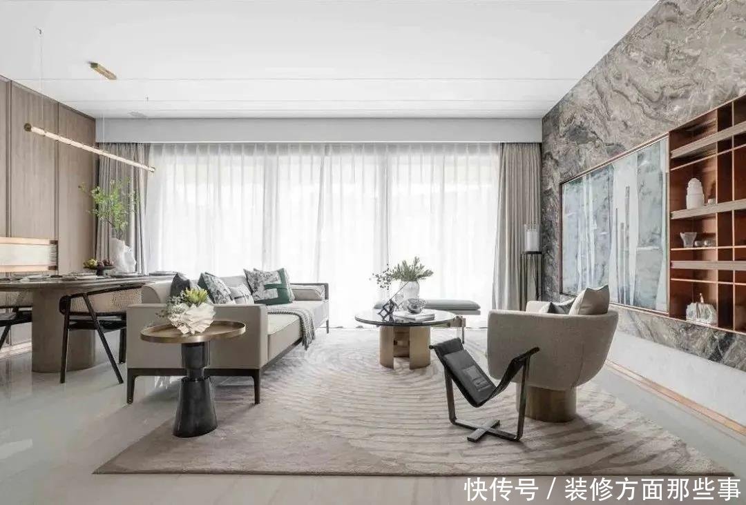 中式|140平全屋开放式布局中式三居室，唤醒了属于“家的开阔感”