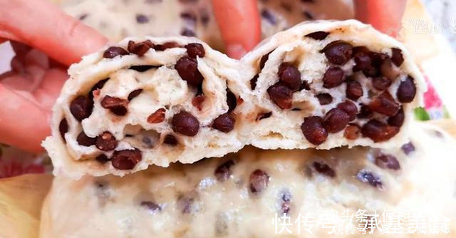 我家红豆从来不熬粥喝,加一碗玉米面,上锅一蒸,出锅馋着流口水