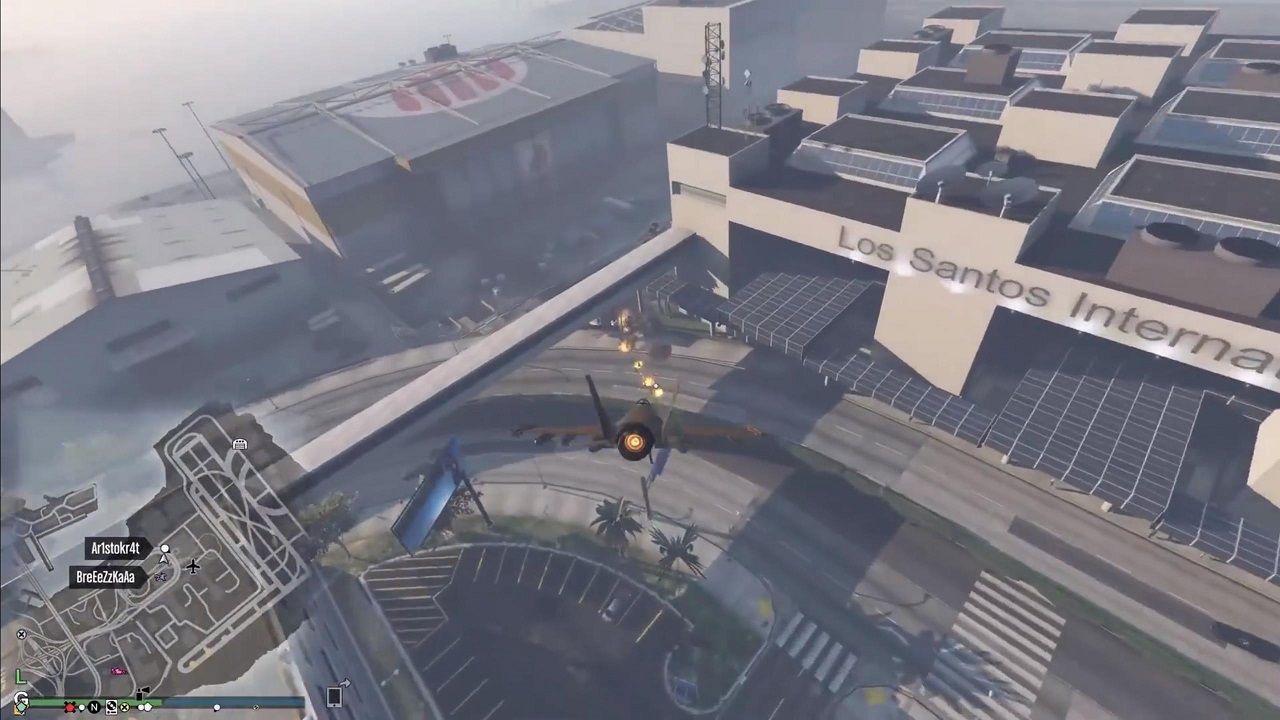 位玩家|GTA5炸货不成反被锤，战斗机卡复活点，追杀半年连游戏都卸了