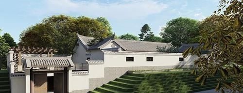 四合院|牛75万自建最美四合院，白墙黛瓦，庭院幽深，堪称传世之院