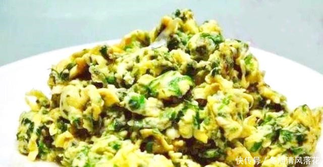 蒲公英炒鸡蛋,很多人都做错了,多加2步,鸡蛋滑嫩,蒲公英不苦!