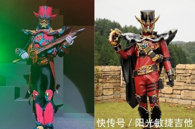 皮套|假面骑士圣刃舞台剧流苏骑士造型发布,是鲁邦换色形态,真省钱